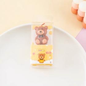 小棕熊蜡烛