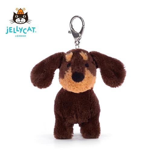 Jellycat 趣味咖啡随行杯/门罗苏格兰梗/里奇雨蛙/ 活泼茄子/贝蒂柯基犬包包挂饰/巴塞罗熊手袋挂饰/奥托腊肠犬包包挂饰 商品图12