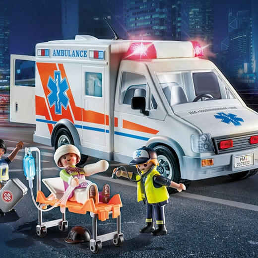 摩比积木71232救护车 商品图3