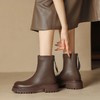 ZHR马丁靴女2023秋冬新款英伦风时髦短靴圆头厚底女短靴休闲百搭 商品缩略图11