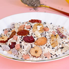 一个产品体验千种味道！奇亚籽水果坚果藕粉颗粒速溶藕粉羹品质卓越，口感醇香lm