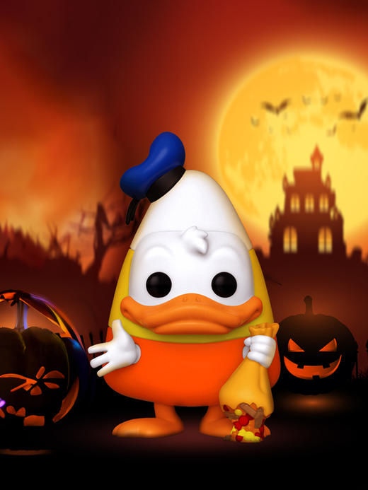 Funko POP动画迪士尼万圣节唐老鸭公仔手办 64090 商品图2