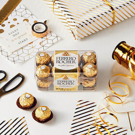 费列罗榛果威化巧克力200g/040267 多重滋味层层用心16粒装 商品图0