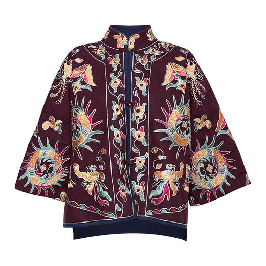 万凰刺绣短外套|杨丽萍老师同款 | 现货加急发 商品图1