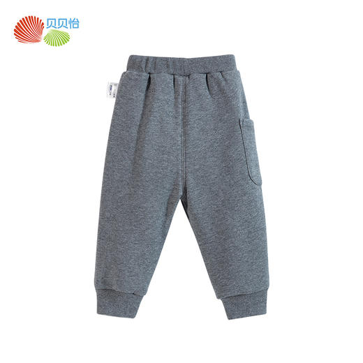 贝贝怡童装男女童秋冬款加绒长裤国潮风保暖束脚裤儿童暖绒蹦蹦裤233K2538
 商品图8