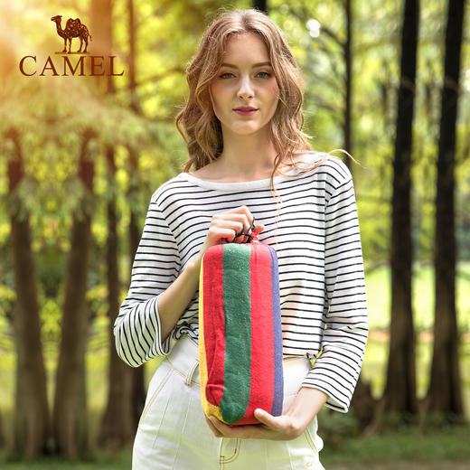 骆驼户外吊床露营郊游网床宿舍秋千寝室家用防侧翻吊椅学生懒人椅 A1S3GA101-2_A1S3GA102-1 商品图1