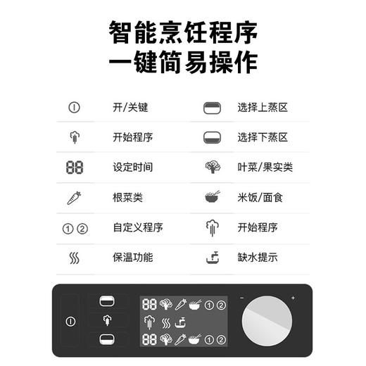 WMF智巧电蒸炉 不锈钢双层电锅 商品图6