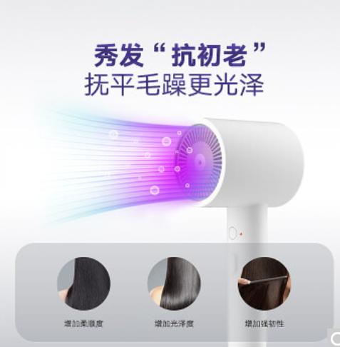 米家 小米电吹风 速干吹风机 负离子护发 H300 商品图1