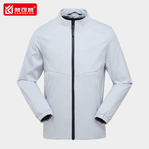 秋冬季商务夹克工作服外套男士领导干部企业团队冲锋衣定制印logo 商品图4