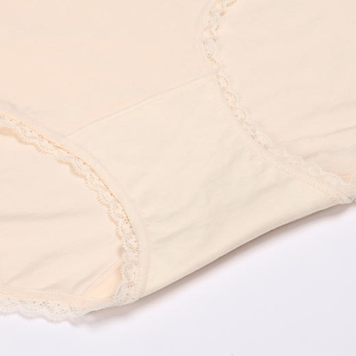 都市丽人基础系列天丝木代尔系列中腰平角女士内裤LK32E7 商品图7