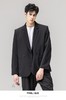 PINLI品立秋冬新款纯色休闲西服男士通勤西装外套B223106026 商品缩略图8