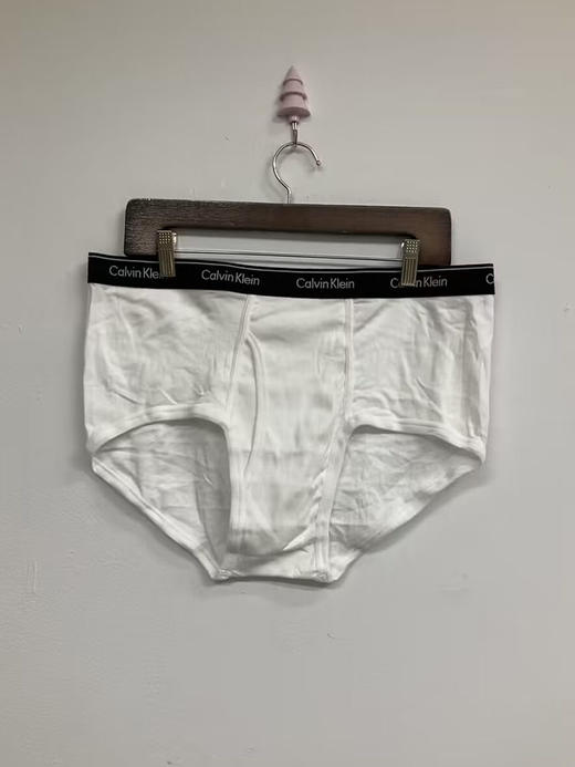 Calvin Klein/CK 男士纯棉LOGO透气舒适三角内裤（单条装） 商品图0