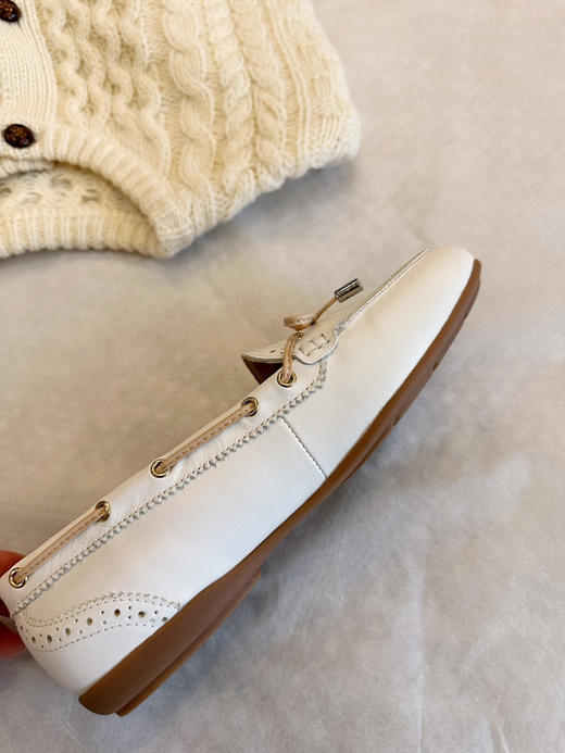 如jia白送 裸装无原盒 GE经典莫卡辛 牛皮豆豆鞋 会呼吸的单鞋 商品图14