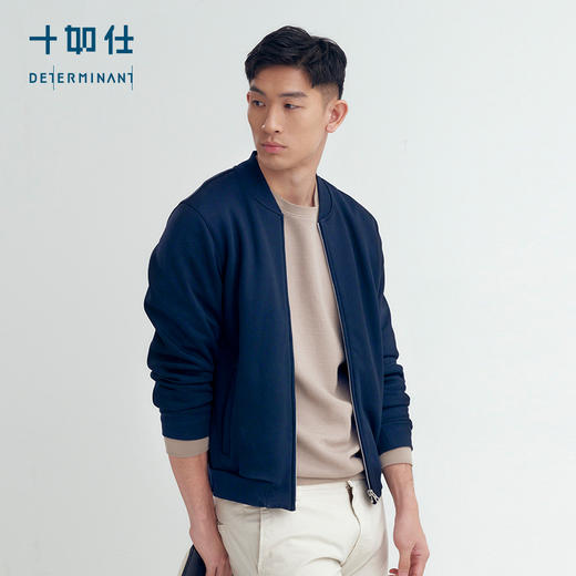 十如仕针织加绒夹克外套-OW01-01 商品图2