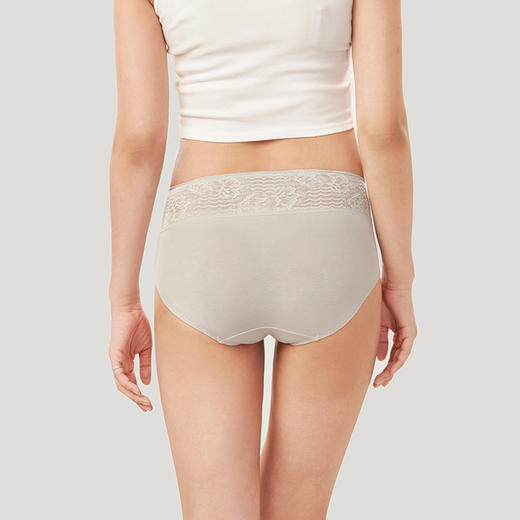 都市丽人健康系列棉质低腰平角女士内裤新年本命年红品LK35K2 商品图2