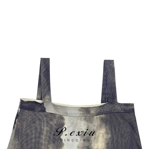 01-1 潘依绣丁丁宠粉【墨染空尘】水墨复古国风夏季设计感显瘦吊带连衣裙 Z23276 商品图2