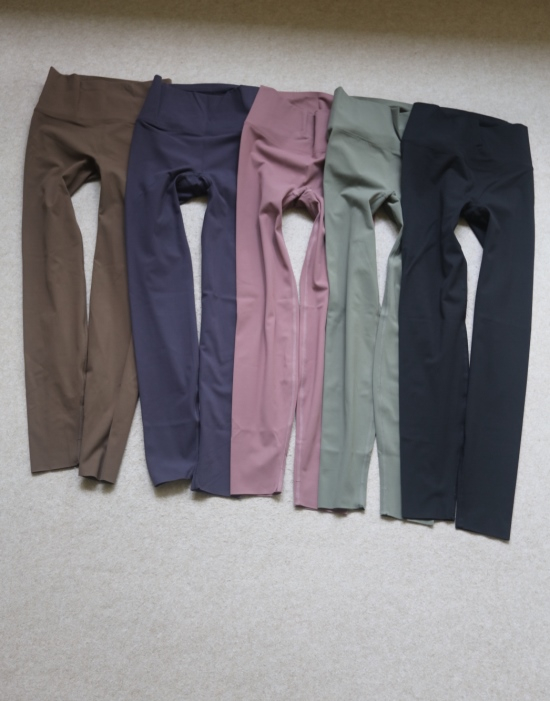 砰噌呛 有情况 哈！妞子滴 HF 哑光磨毛 无T线的 九分 打底裤 5色入