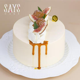 【预定】琥珀焦糖饼干戚风蛋糕 Caramel Biscuit Cake
