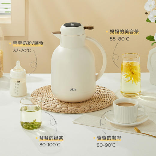 【UKA】POT保温水壶『小鸟款』 保温60小时 食品级内胆 高颜值 匠心设计 商品图2