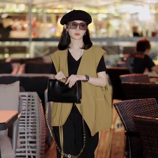 03-2潘依绣丁丁宠粉 秋款竖坑条松紧腰哈伦休闲裤  P88229 商品图1