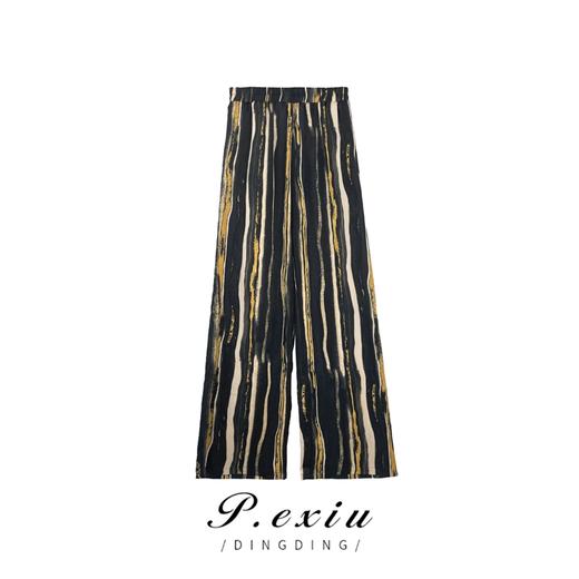 【偶遇西雅图】港风复古宽松休闲衬衫套装 W-61082 商品图2