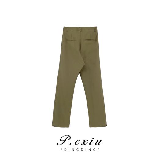 01-1潘依绣丁丁宠粉【精致主义】显瘦烟管西装裤  W-61071 商品图1