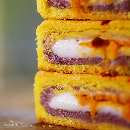 悦入百万—香芋麻薯肉松大饼 商品图2