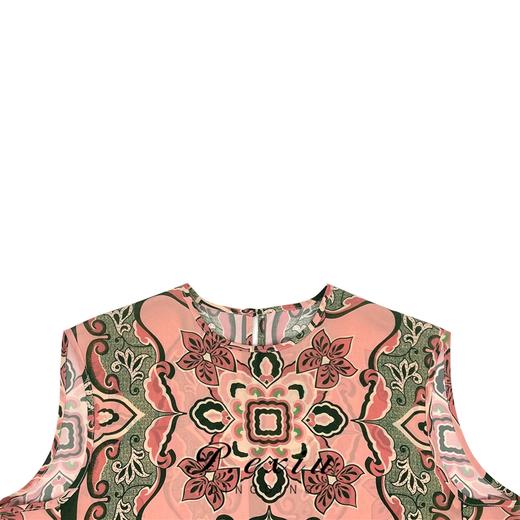 PanYiXiu/潘依绣【南风里】真-丝-浪漫复古茶歇无袖连衣裙W-61349 商品图2