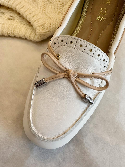 如jia白送 裸装无原盒 GE经典莫卡辛 牛皮豆豆鞋 会呼吸的单鞋 商品图6