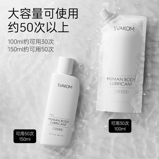 【溶于水更安全】SVAKOM 司沃康水基润滑液房事情趣人体润滑油女性私处爽滑夫妻用品润滑剂 商品图3