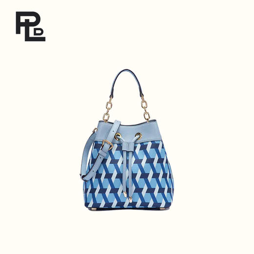 保兰德PLD东方雅奢织梦系列水桶包手提包单肩包斜挎包通勤必备女包 商品图3