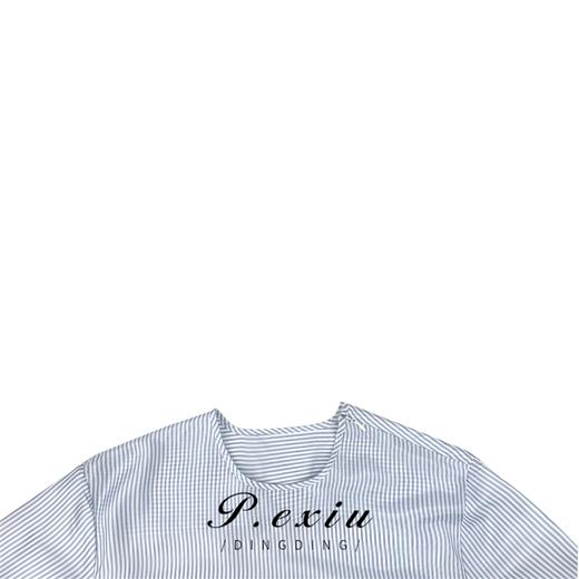 04-6潘依绣丁丁宠粉【微风】时尚气质百搭不规则防晒长袖衬衫夏20957T 商品图2