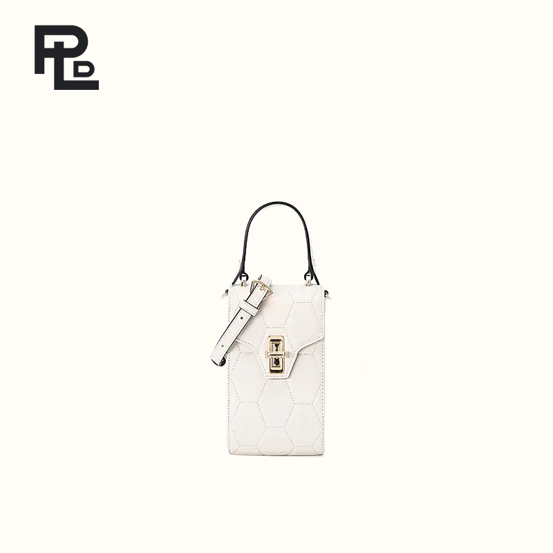 保兰德PLD东方雅奢经典系列手机袋女竖款斜挎包包女链条手机包迷你小包通勤中国包