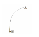 悦珑湾客厅铁艺大理石落地灯