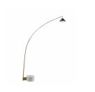 悦珑湾客厅铁艺大理石落地灯 商品图0