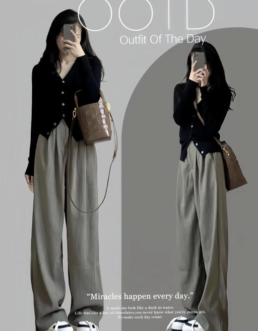 老米优品/ 🍂《奶甜软糯V领针织开衫》早秋少不了的一件！薄薄的，质感酥糊到飞起~~修身显瘦基础款， 莫兰迪色系~ 商品图11