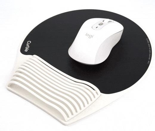 拯救鼠标手/腱鞘炎   原装进口curble护腕鼠标垫❗提供手腕支撑，不易脏更耐用，可拆卸两用   0419返团 商品图3