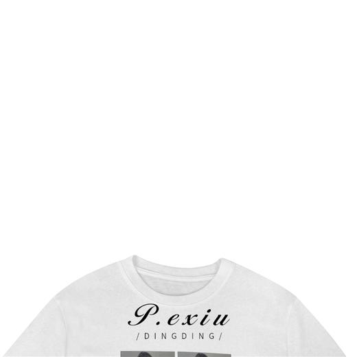 03-3潘依绣丁丁宠粉【现货】0607 夏季ins风印花宽松时尚百搭短袖T恤 Q1638 商品图2