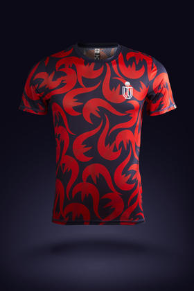 香港科技大学HKUST火鸟红鸟,跑步TEE 短袖T恤速干快干 严素态度 团队20251209