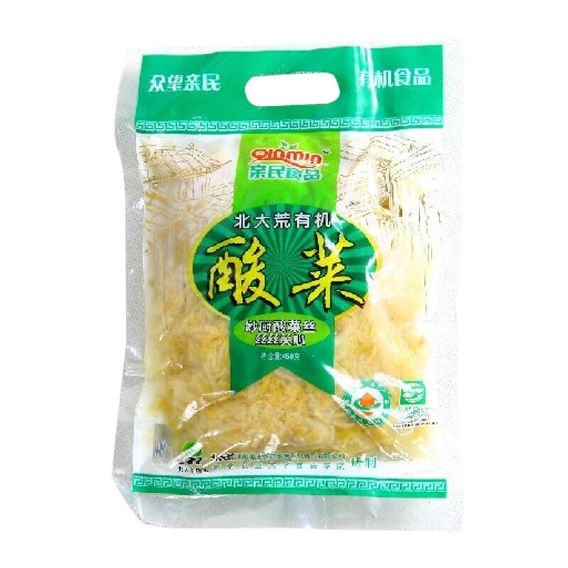 北大荒有机酸菜(丝)450g/袋