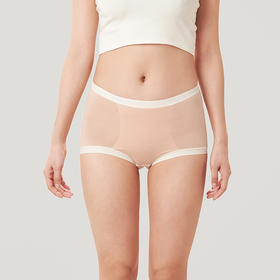 都市丽人基础系列棉磨毛木代尔系列低腰平角女士内裤LK34B7