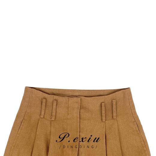 03-4潘依绣丁丁宠粉-料-夏季宽松舒适时尚阔腿直筒休闲裤 SH5083 商品图2