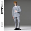 PINLI品立2023秋季新款男商务正装直筒小西裤休闲长裤GD233115078 商品缩略图1
