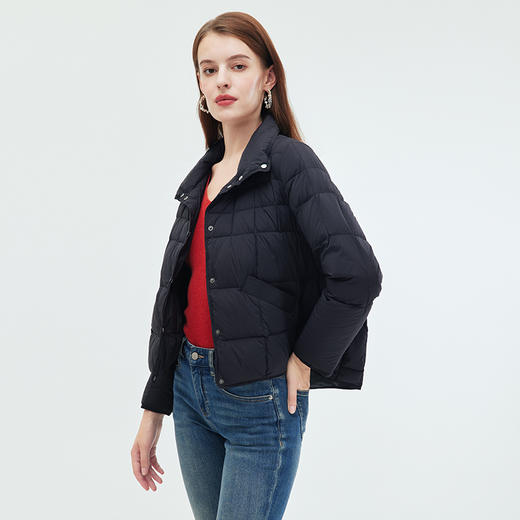 EITIE爱特爱冬季新款通勤显瘦轻薄保暖短款羽绒服7211903 商品图8