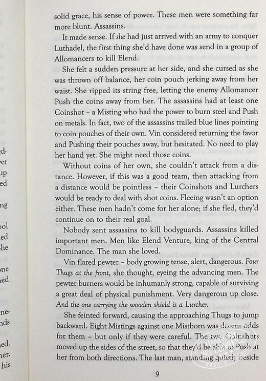 预售 【中商原版】迷雾之子三部曲 一纪元 2 升华之井 收藏版 Collector's Edition Brandon Sanderson 商品图7