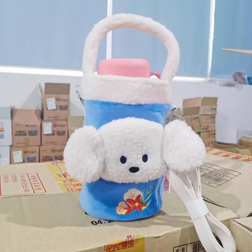 (5起少5元)THEMOS膳魔师高真空双盖保温杯550/580ml-粉白色 商品图1