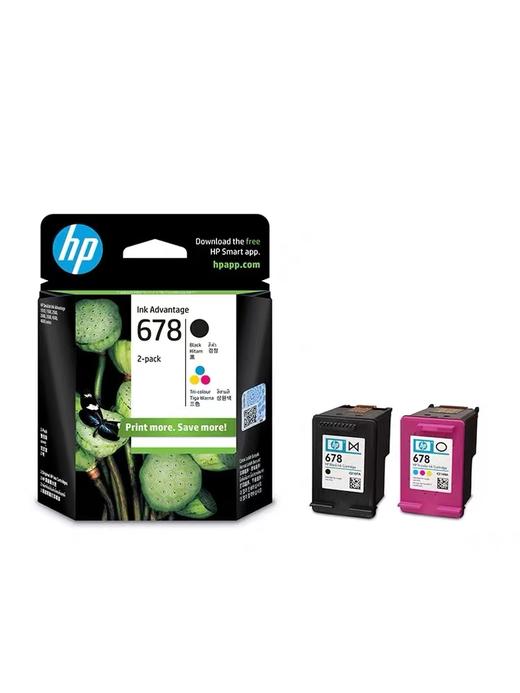 惠普（HP）原装678黑色墨盒/彩色墨盒1018 2515 1518 4648 3515 2548 2648 3548 4518 3547打印机 商品图5