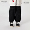 马克珍妮秋装新款 男童纯棉宽松牛仔萝卜裤 儿童裤子束脚裤231680 商品缩略图0