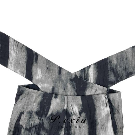 03-4潘依绣丁丁宠粉  法式晕染渐变气质休闲阔腿连衣裤 Z105377 商品图2