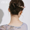 ZEGL设计师紫丁香系列古风发簪女款高级感人造珍珠新中式汉服钗子 商品缩略图2